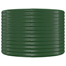 vidaXL zöld horganyzott acél kerti magaságyás 322x100x68 cm