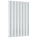 vidaXL 12 db antracitszürke horganyzott acél tetőpanel 60x36 cm