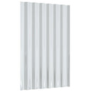 vidaXL 36 db zöld horganyzott acél tetőpanel 60x36 cm