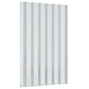 vidaXL 36 db antracitszürke horganyzott acél tetőpanel 60x36 cm