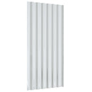 vidaXL 12 db szürke horganyzott acél tetőpanel 80x36 cm