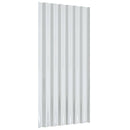 vidaXL 12 db antracitszürke horganyzott acél tetőpanel 80x36 cm