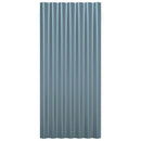 vidaXL 36 db szürke horganyzott acél tetőpanel 80x36 cm