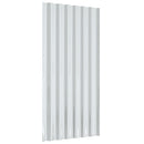 vidaXL 36 db szürke horganyzott acél tetőpanel 80x36 cm