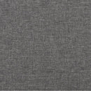 vidaXL világosszürke szövet dönthető fotel