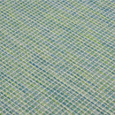 vidaXL türkizkék lapos szövésű kültéri szőnyeg 100 x 200 cm