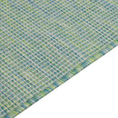 vidaXL türkizkék lapos szövésű kültéri szőnyeg 140 x 200 cm