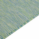 vidaXL türkizkék lapos szövésű kültéri szőnyeg 200 x 280 cm