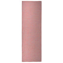 vidaXL piros lapos szövésű kültéri szőnyeg 80 x 250 cm