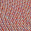vidaXL piros lapos szövésű kültéri szőnyeg 140 x 200 cm