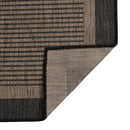 vidaXL sötétbarna lapos szövésű kültéri szőnyeg 80 x 250 cm