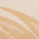 vidaXL levélmintás lapos szövésű kültéri szőnyeg 200 x 280 cm