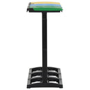 vidaXL többszínű polipropilén szemetesállványok fedéllel 240-330 L