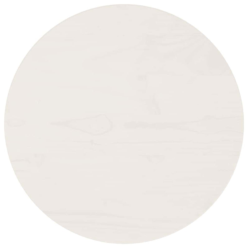 vidaXL fehér tömör fenyőfa asztallap Ø40 x 2,5 cm