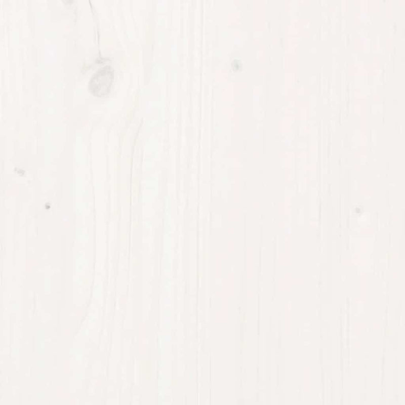 vidaXL fehér tömör fenyőfa asztallap Ø90 x 2,5 cm