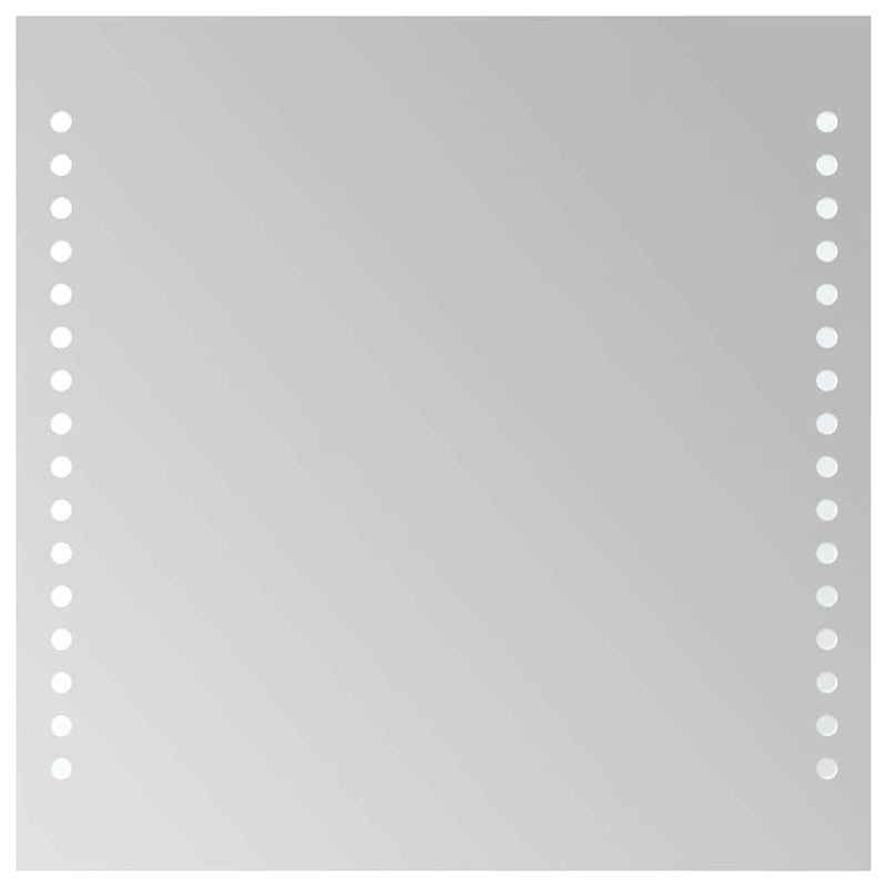 vidaXL LED-es fürdőszobatükör 30x30 cm