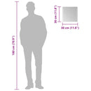 vidaXL LED-es fürdőszobatükör 30x30 cm