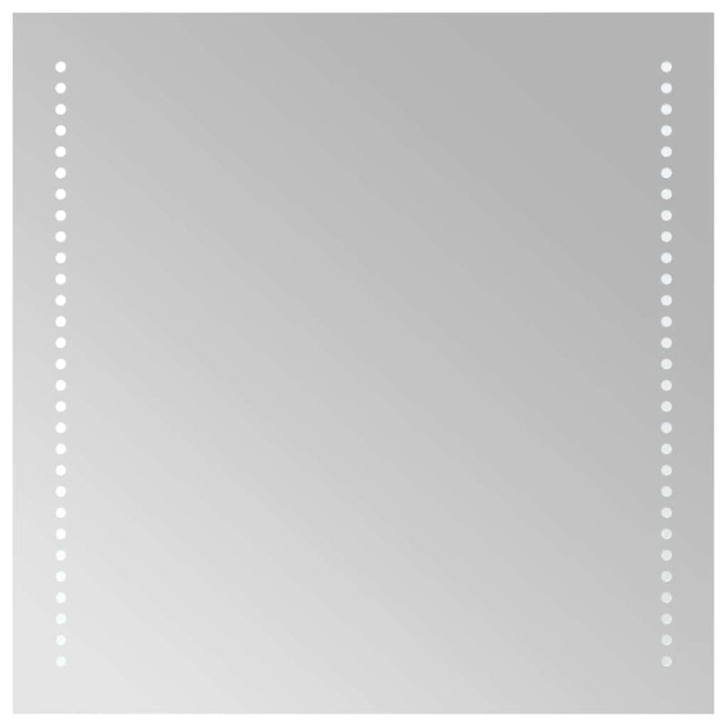 vidaXL LED-es fürdőszobatükör 50x50 cm