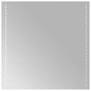vidaXL LED-es fürdőszobatükör 60x60 cm