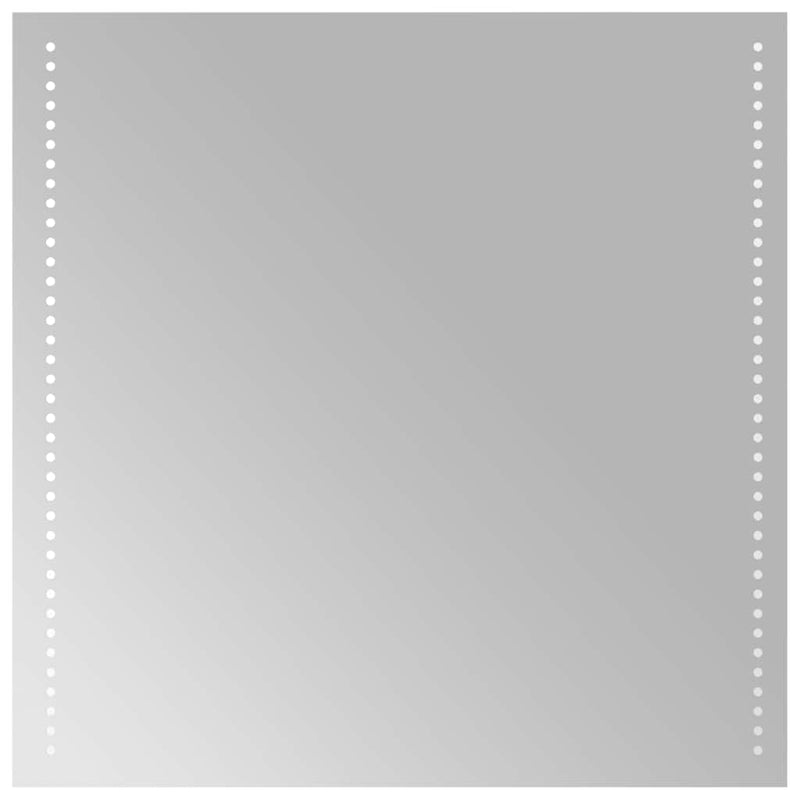 vidaXL LED-es fürdőszobatükör 60x60 cm