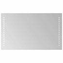 vidaXL LED-es fürdőszobatükör 50x30 cm