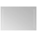 vidaXL LED-es fürdőszobatükör 60x40 cm