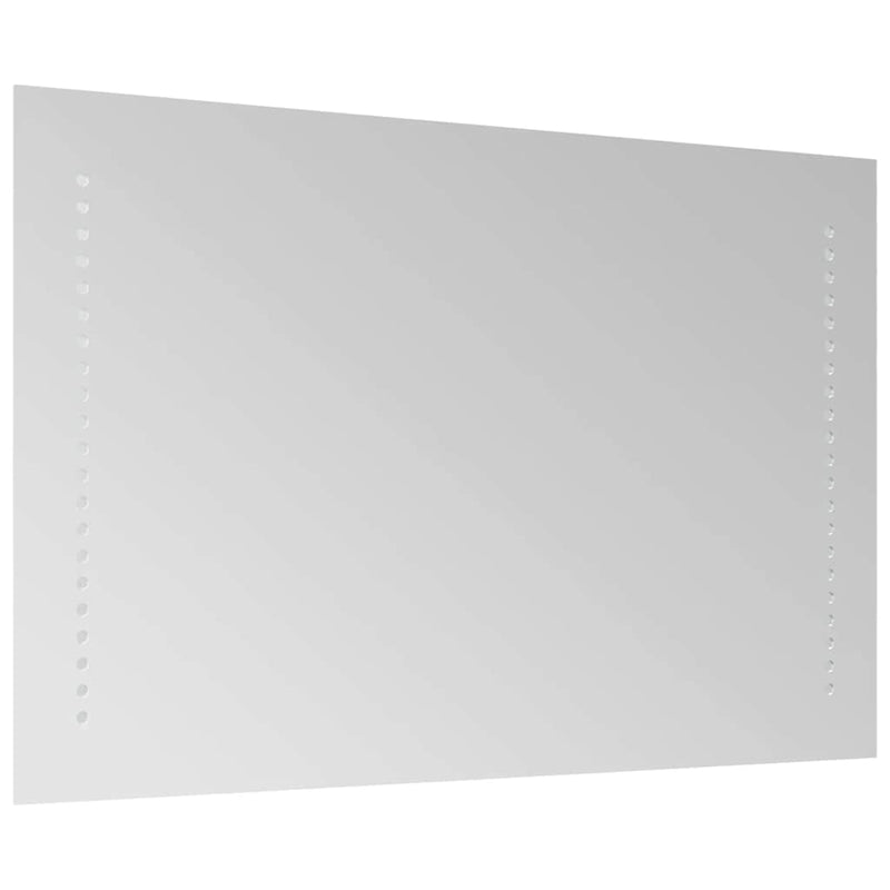 vidaXL LED-es fürdőszobatükör 60x40 cm