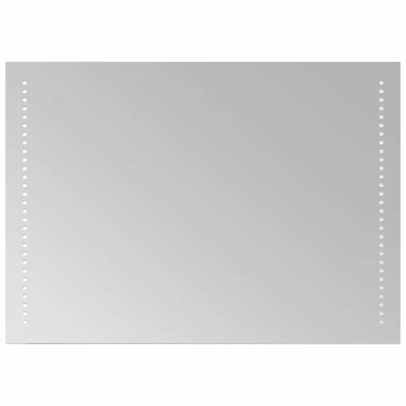 vidaXL LED-es fürdőszobatükör 70x50 cm