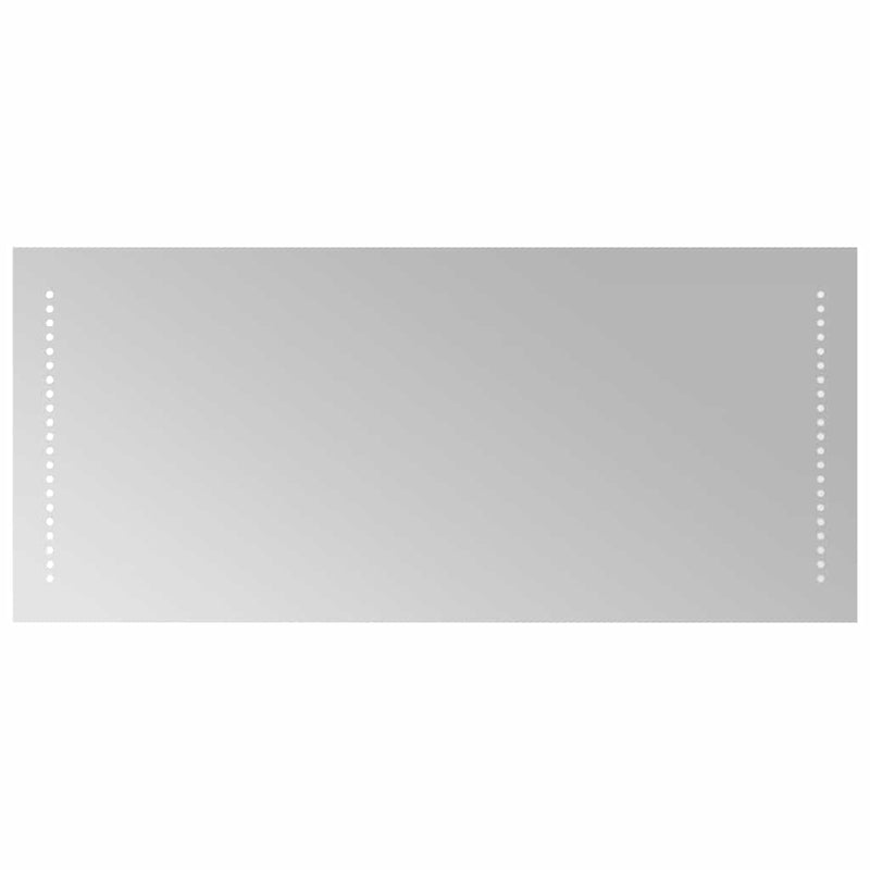 vidaXL LED-es fürdőszobatükör 90x40 cm