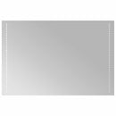 vidaXL LED-es fürdőszobatükör 90x60 cm