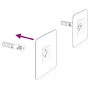 vidaXL LED-es fürdőszobatükör 100x40cm