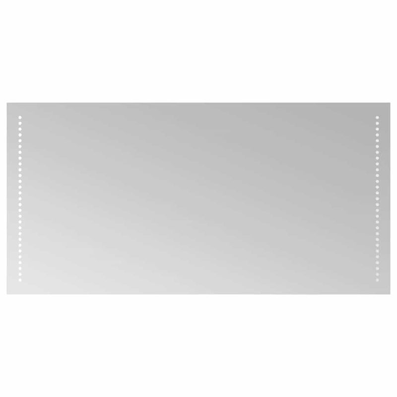 vidaXL LED-es fürdőszobatükör 100x50 cm