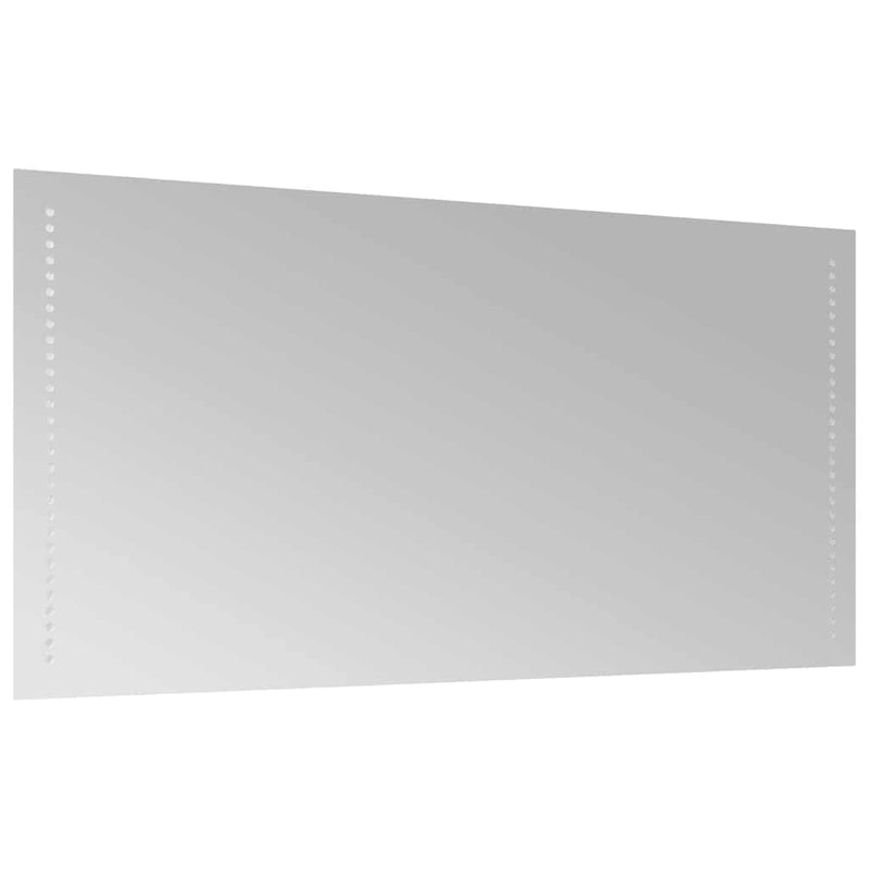 vidaXL LED-es fürdőszobatükör 100x50 cm