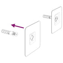 vidaXL LED-es fürdőszobatükör 100x50 cm