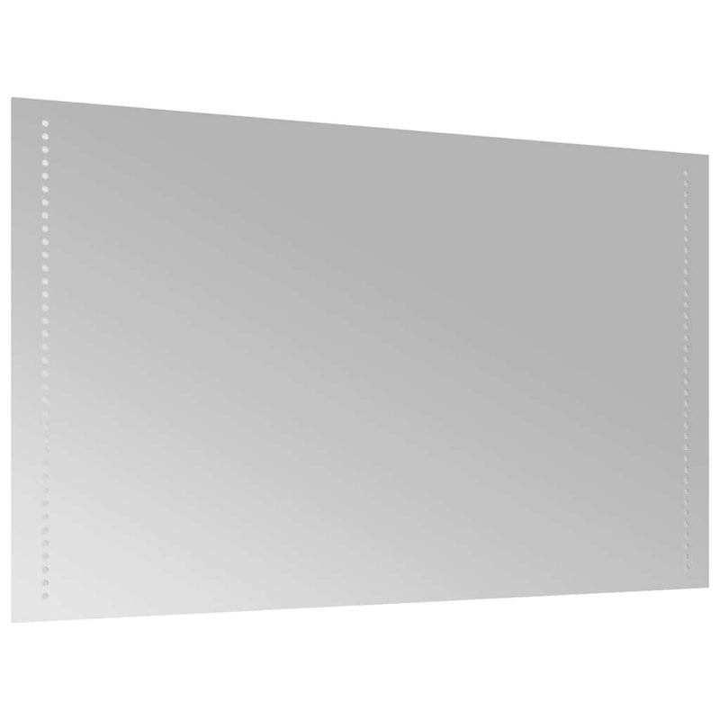 vidaXL LED-es fürdőszobatükör 100x60 cm