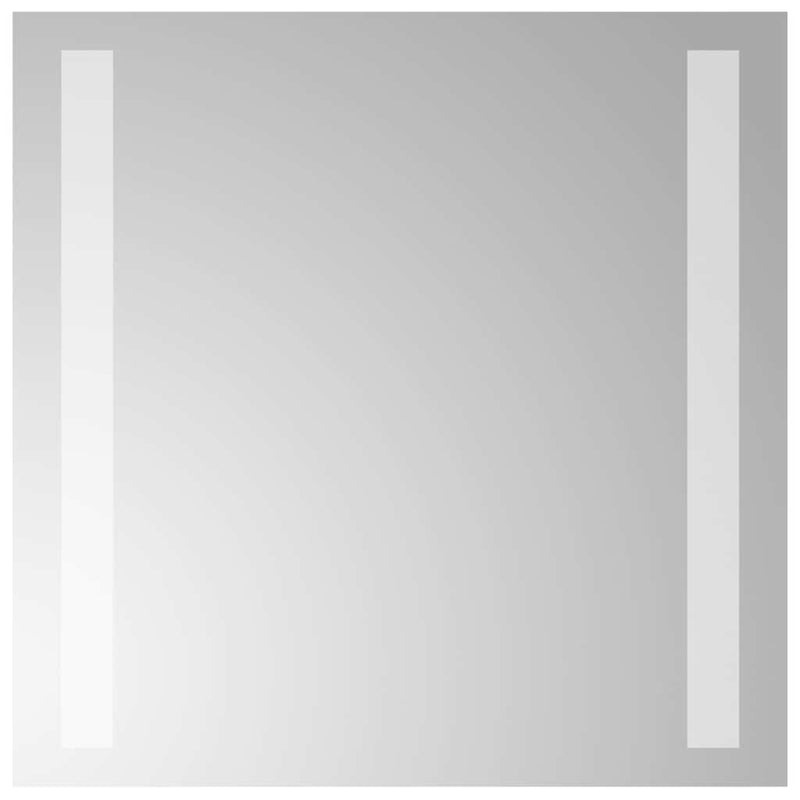 vidaXL LED-es fürdőszobatükör 30x30 cm