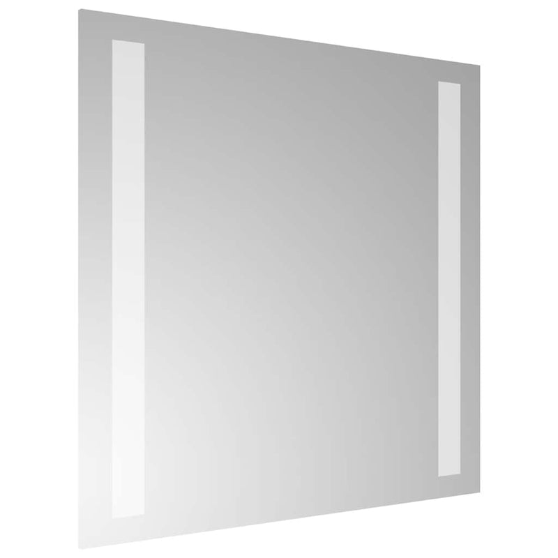 vidaXL LED-es fürdőszobatükör 30x30 cm