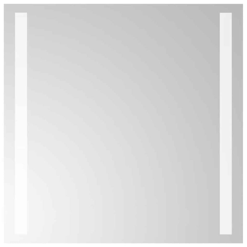 vidaXL LED-es fürdőszobatükör 40x40 cm