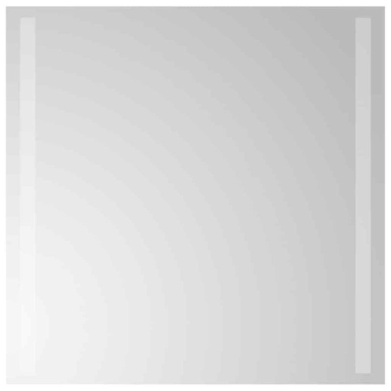 vidaXL LED-es fürdőszobatükör 50x50 cm