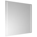 vidaXL LED-es fürdőszobatükör 50x50 cm