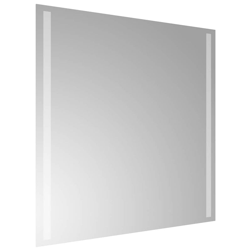 vidaXL LED-es fürdőszobatükör 60x60 cm