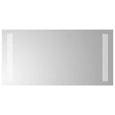 vidaXL LED-es fürdőszobatükör 40 x 20 cm