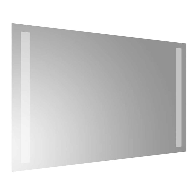 vidaXL LED-es fürdőszobatükör 50x30 cm