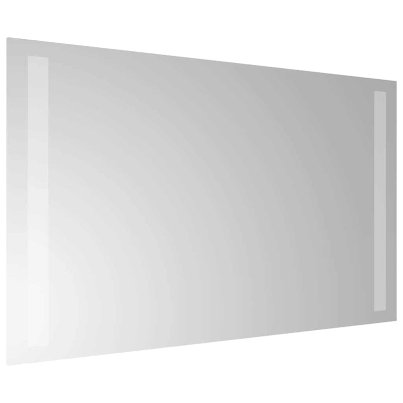vidaXL LED-es fürdőszobatükör 60x30 cm