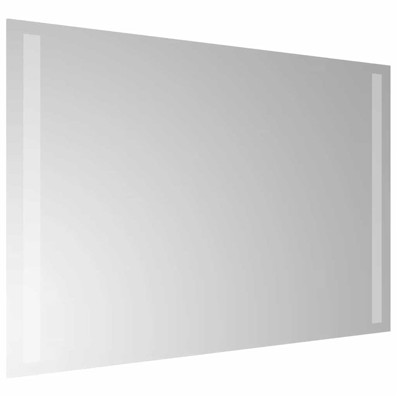 vidaXL LED-es fürdőszobatükör 60x40 cm