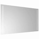 vidaXL LED-es fürdőszobatükör 70x40 cm