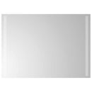 vidaXL LED-es fürdőszobatükör 70x50 cm