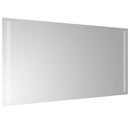 vidaXL LED-es fürdőszobatükör 80 x 40 cm