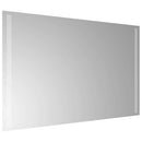 vidaXL LED-es fürdőszobatükör 80 x 50 cm