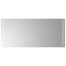 vidaXL LED-es fürdőszobatükör 90x40 cm